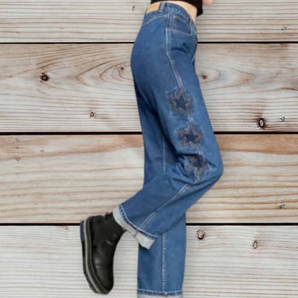Legends By Lawman Vintage BareBack Western Star Jeans 31x28 - Picture 1 of 9
